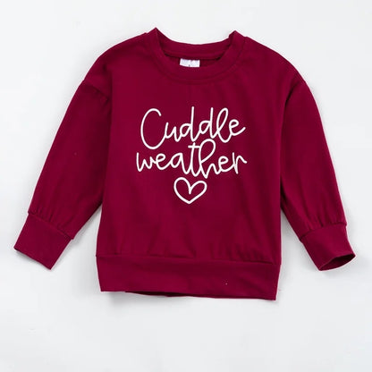 Cuddle Weather Crewneck Shirt